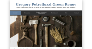 Gregory Petrelluzzi Green Renov Abymes, Entreprise rénovation