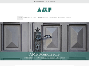 AMF Menuiserie Montreuil, Artisan menuisier