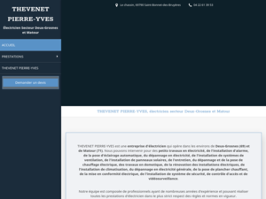 THEVENET PIERRE-YVES Saint-Bonnet-des-Bruyères, Artisan électricien, Alarme maison, Chauffage dépannage, Climatisation, Dépannage de systèmes d'alarme, de surveillance, Dépannage électrique, Domotique, Electricité générale, Entreprise de chauffage, Entretien climatisation, Installateur alarme, Nettoyage de ventilations