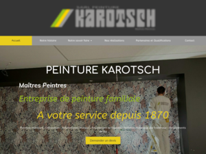 Peinture KAROTSCH Benfeld, Entreprise rénovation, Entreprise de peinture