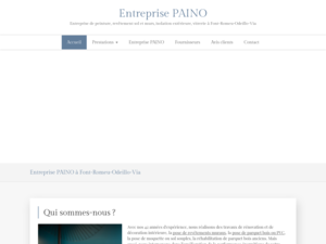 Entreprise PAINO Font-Romeu-Odeillo-Via, Entreprise générale de bâtiment, Revêtements de sols, de murs (vente, pose)