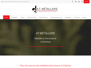 AT Métallerie Bonneval, Fabricant de portail, Cloture