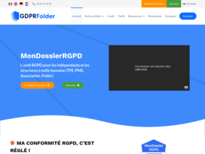 GDPR FOLDER Asnières-sur-Seine, Logiciel, Conseil aux entreprises