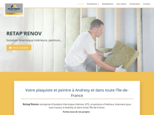 Retap'Renov Chanteloup-les-Vignes, Artisan peintre, Isolation phonique