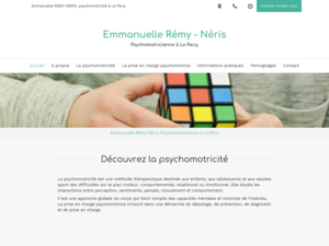 Emmanuelle Rémy-Néris Le Pecq, Psychomotricien, Psychomotricien