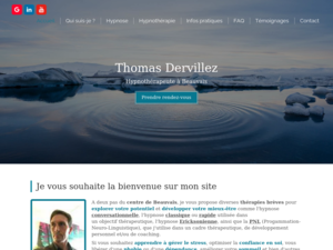 Thomas Dervillez Allonne, Hypnose, Médecin hypnose