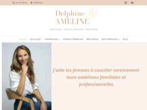 Delphine Ameline Paris 7, Sophrologue, Hypnose