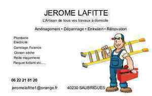 Jerome LAFITTE - Rénovation intérieure Saubrigues, Professionnel indépendant