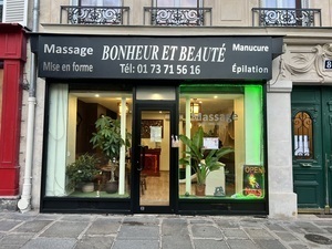 Salon de massage - BONHEUR ET BEAUTE Paris 8, Centre de massage