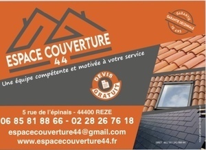ESPACE COUVERTURE 44 COUVREUR Rezé, Couvreur