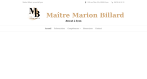 Marion Billard Avocat Lyon, Avocat