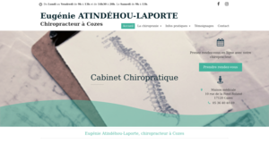 Eugénie Atindéhou-Laporte chiropracteur Barzan, Chiropracteur