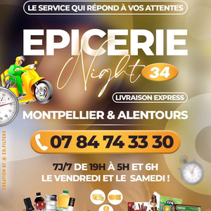 EpicerieNight34 - Livraison Apéro - Montpellier  Montpellier, Professionnel indépendant