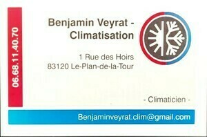 Benjamin Veyrat Climatisation  Le Plan-de-la-Tour, Professionnel indépendant