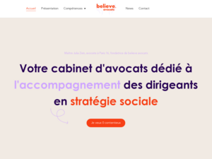Believe.avocats Paris 16, Avocat, Avocat, Avocat droit du travail