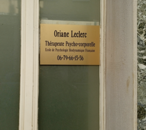 Oriane Leclerc Lyon, Psychothérapeute