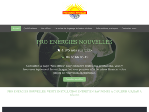 PRO ENERGIES NOUVELLES Tourbes, Installateur pompe à chaleur, Entretien climatisation, Installateur climatisation, Installateur pompe à chaleur