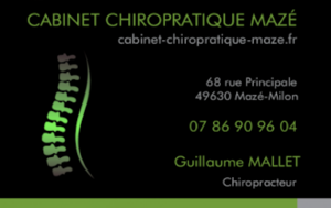 Guillaume MALLET Loire-Authion, Chiropracteur