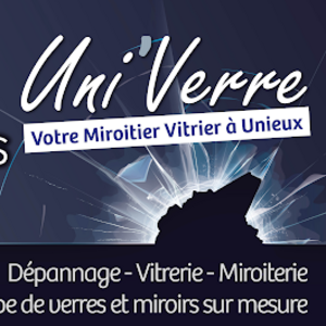 Uni'verre déco Unieux, Vitrages, miroirs (fabrication), Miroiterie, Vitrier