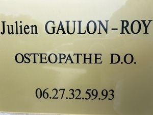 Julien  GAULON-ROY La Brède, Ostéopathe