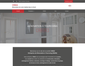 CRIDA Roubaix, Construction, Aménagement comble, Carrelage, Dallagiste, Salle de bain